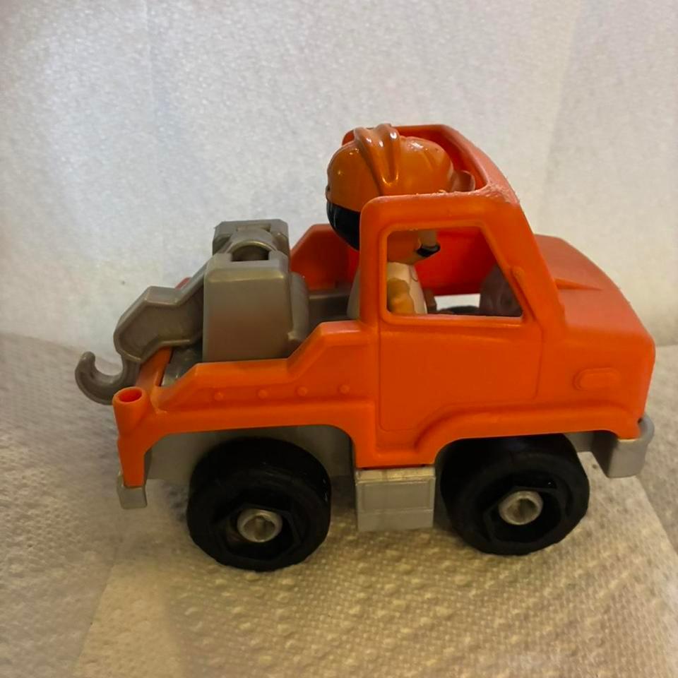 Orange Fisher Price Truck Truck 2eaa 4