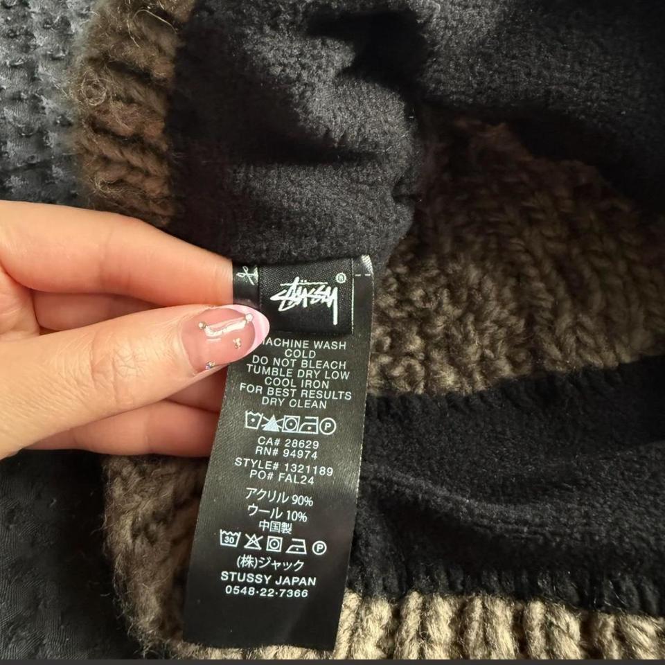 Stussy Cable Knit Skill Cap 585d 3