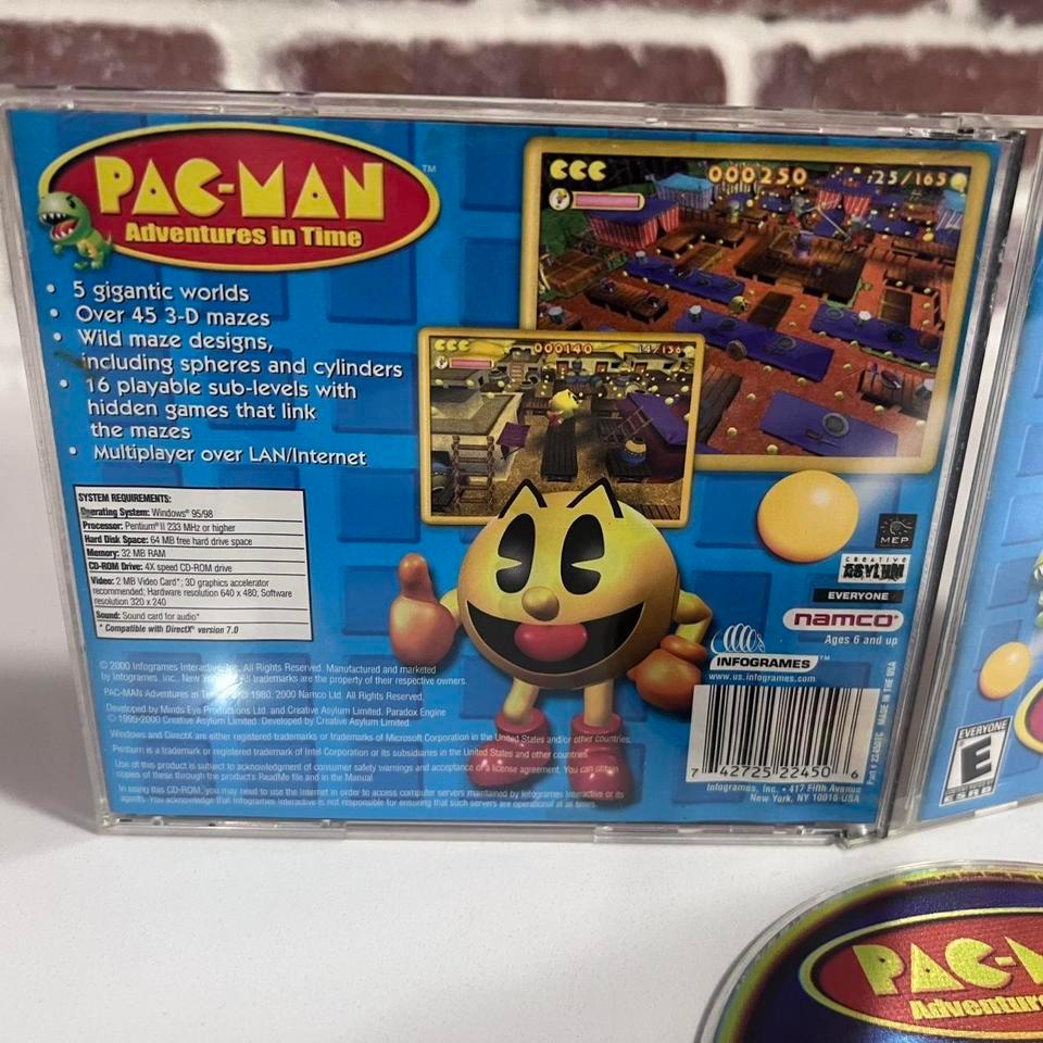 Pac Man Adventures In Time Pc 95e3 3