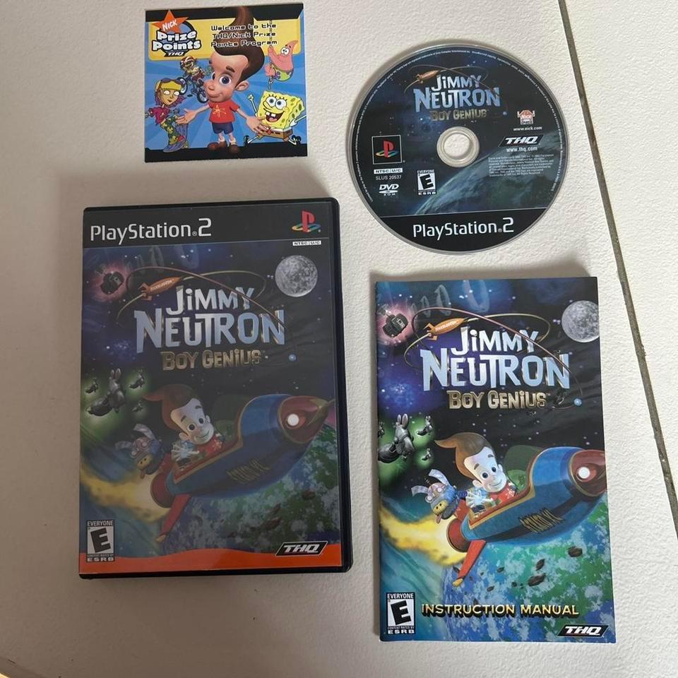 Jimmy Neutron Boy Genius Ps2 Ebd0