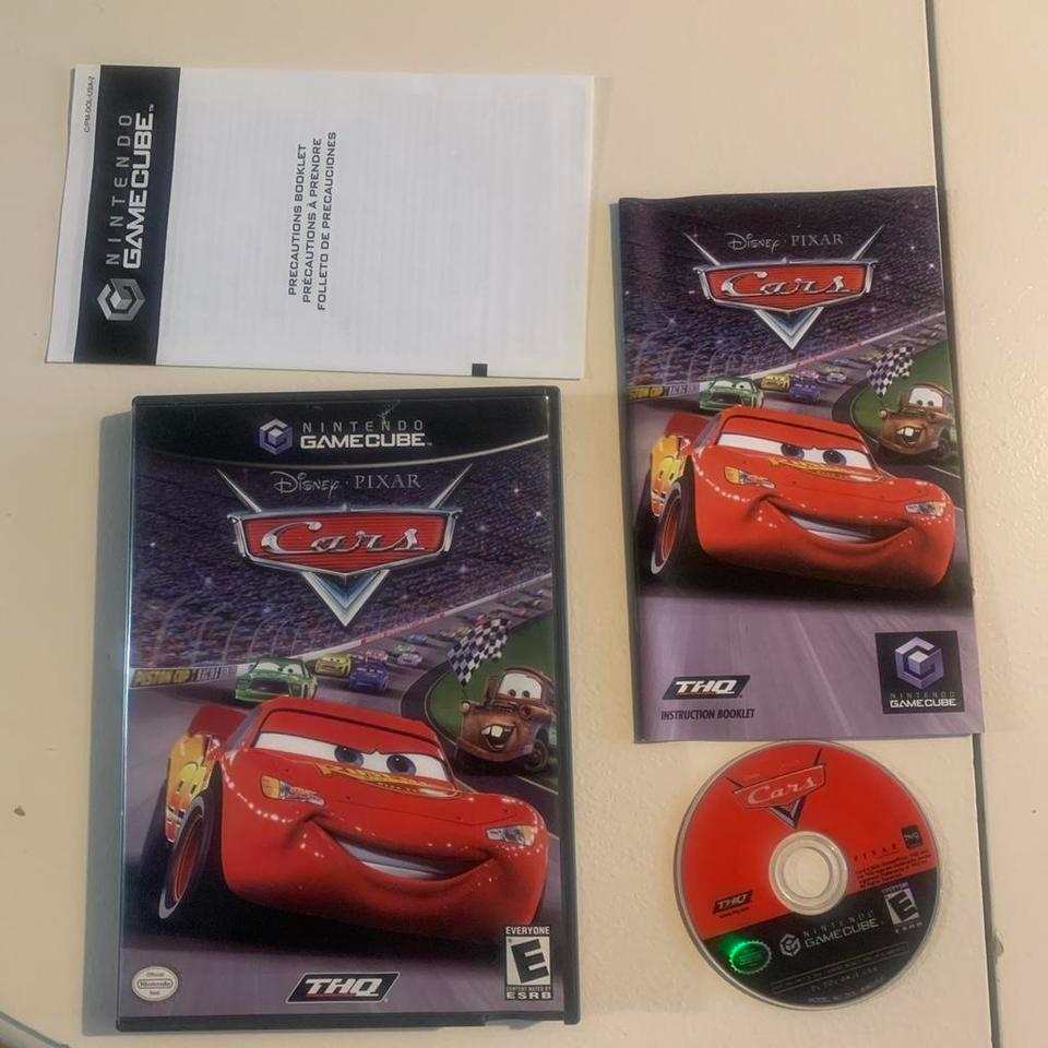 Disney Pixar Cars Nintendo Gamecube Eff2