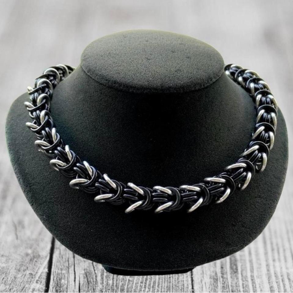 Handmade Maille Choker Necklace