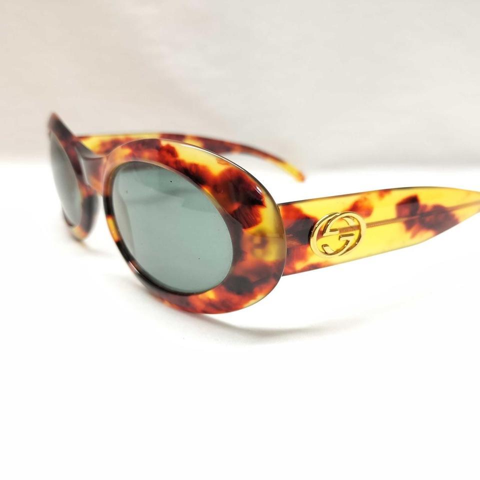 Gucci 80s Round Frame Sunglasses