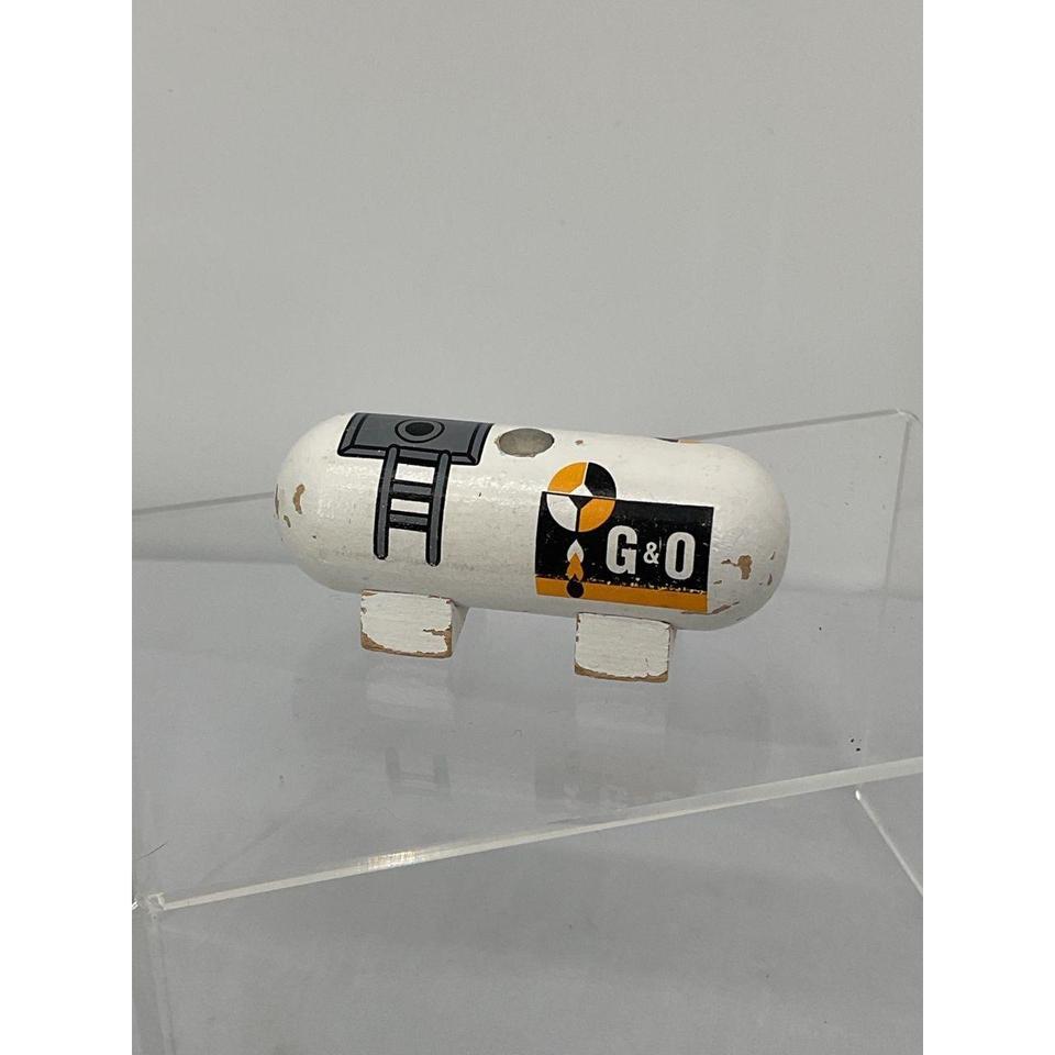 Wooden Train Horizontal Propane Storage 7e3a
