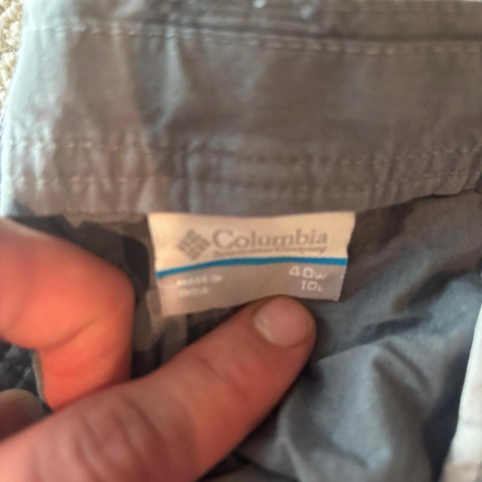 Grey Columbia Casual Shorts Mens Medium E8a7 4