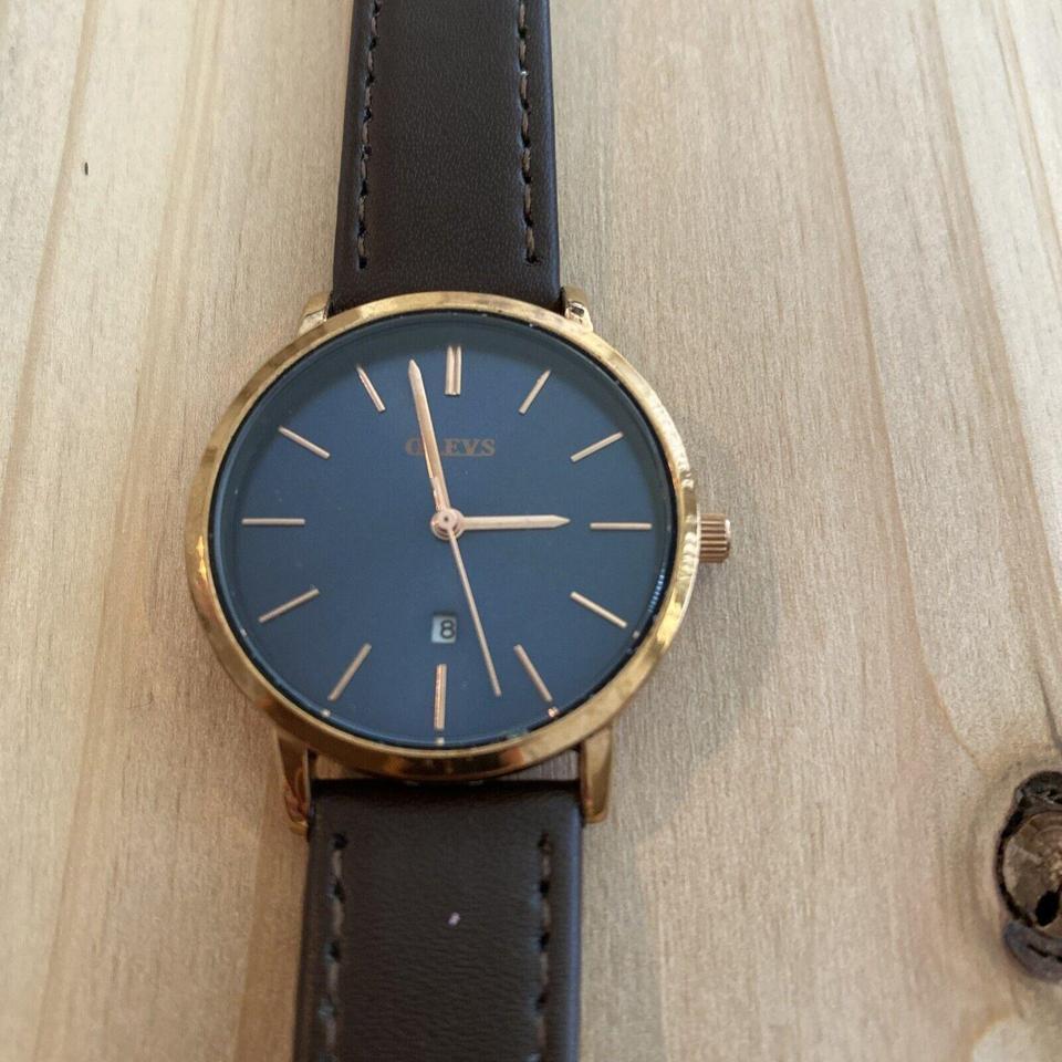 Olves Mens Watch Blue Dial 7c6d
