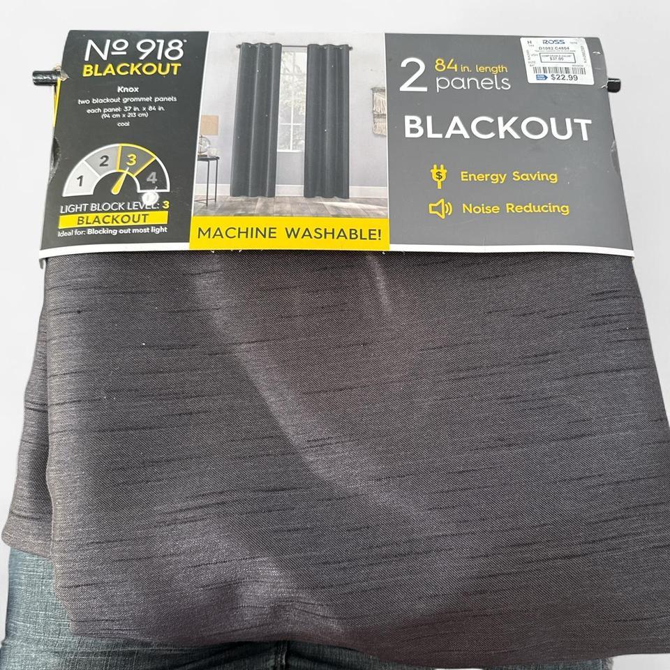 2 Blackout Panels 84inches Brand
