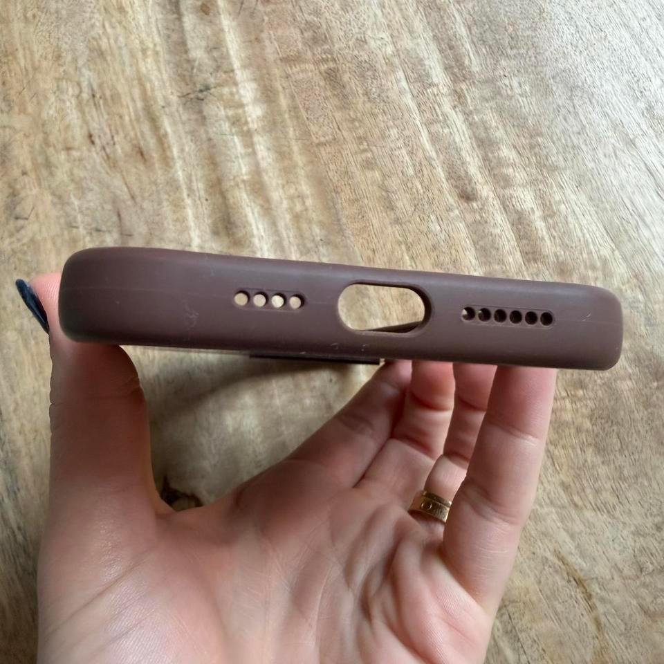 Aotesier Chocolate Brown Silicone Iphone 4f11 3