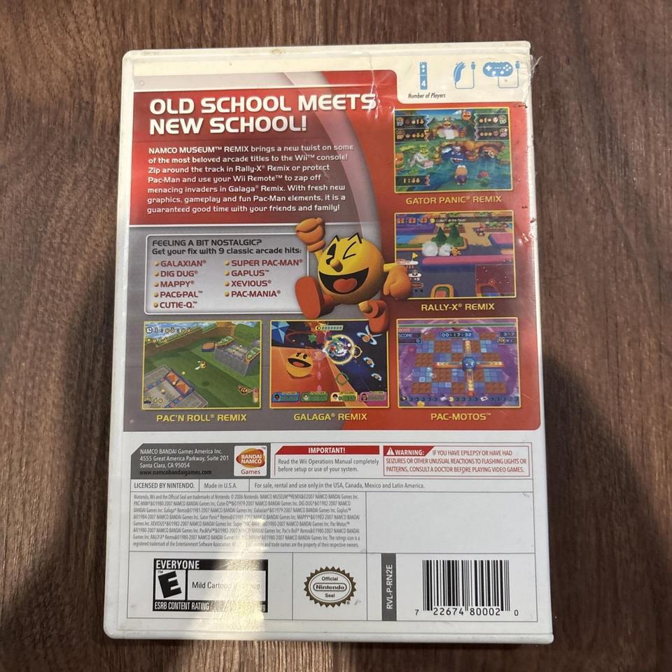Namco Museum Remix Nintendo 2