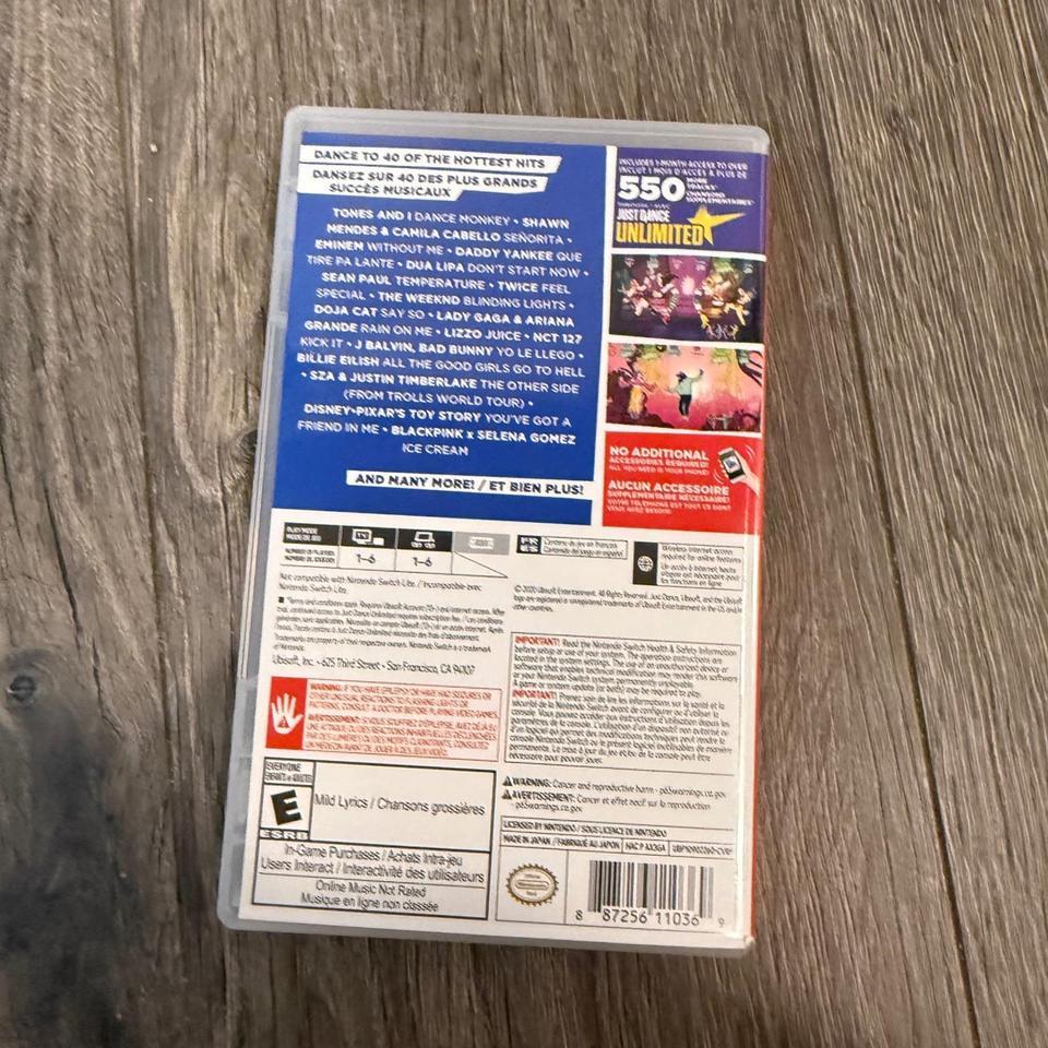 Ubisoft Just Dance 2021 Nintendo 1d1a 2