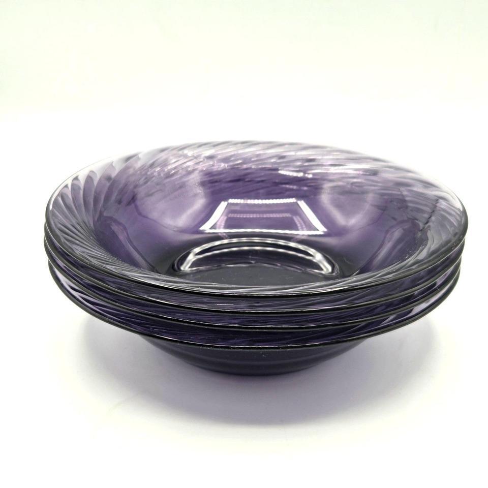 Pyrex Festiva Amethyst Purple Swirl Ac53