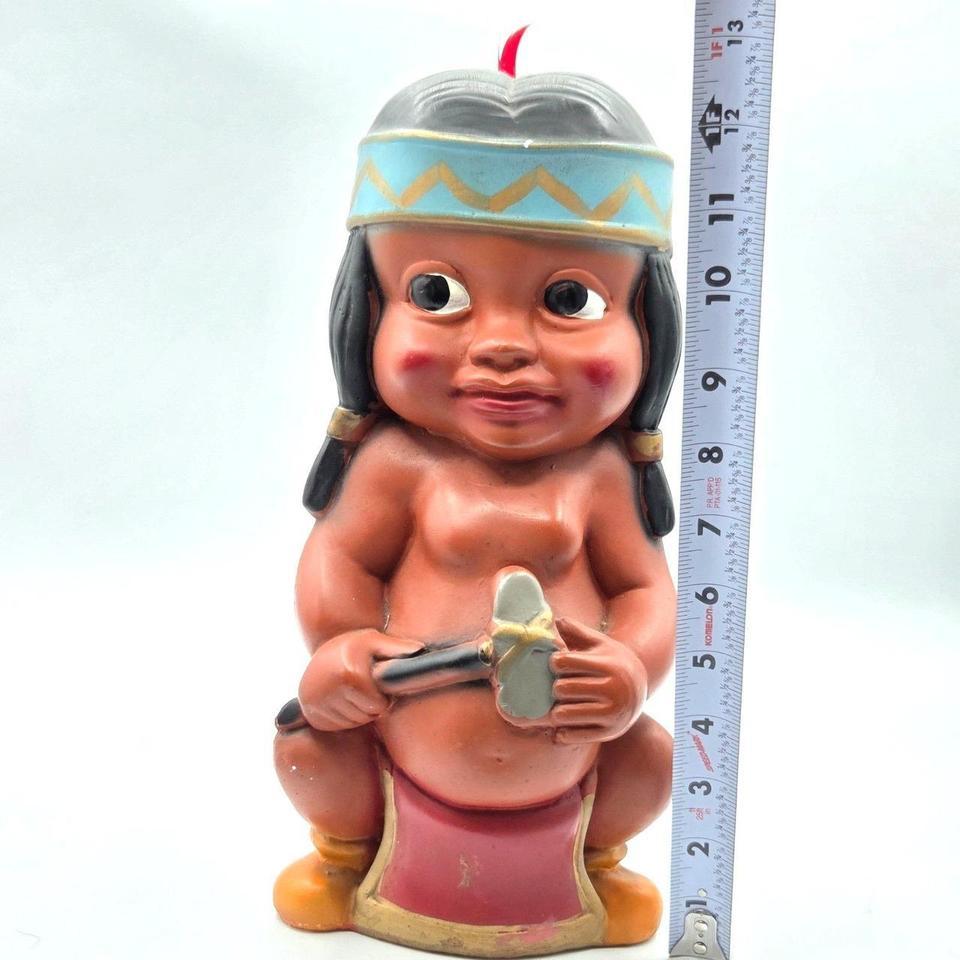 Native American Indian Chalk Chalkware 564e 8