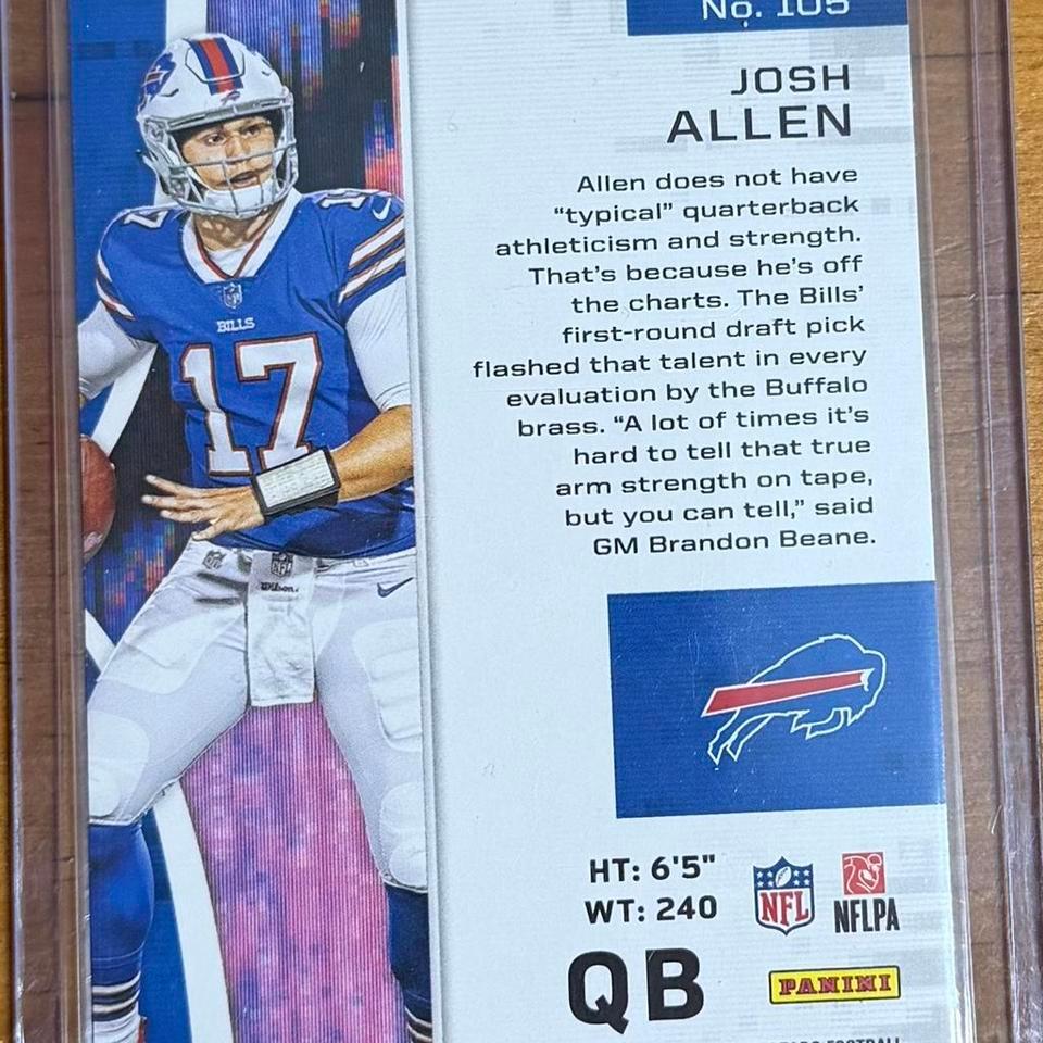 Josh Allen 2018 Panini Rookies 8c94 2