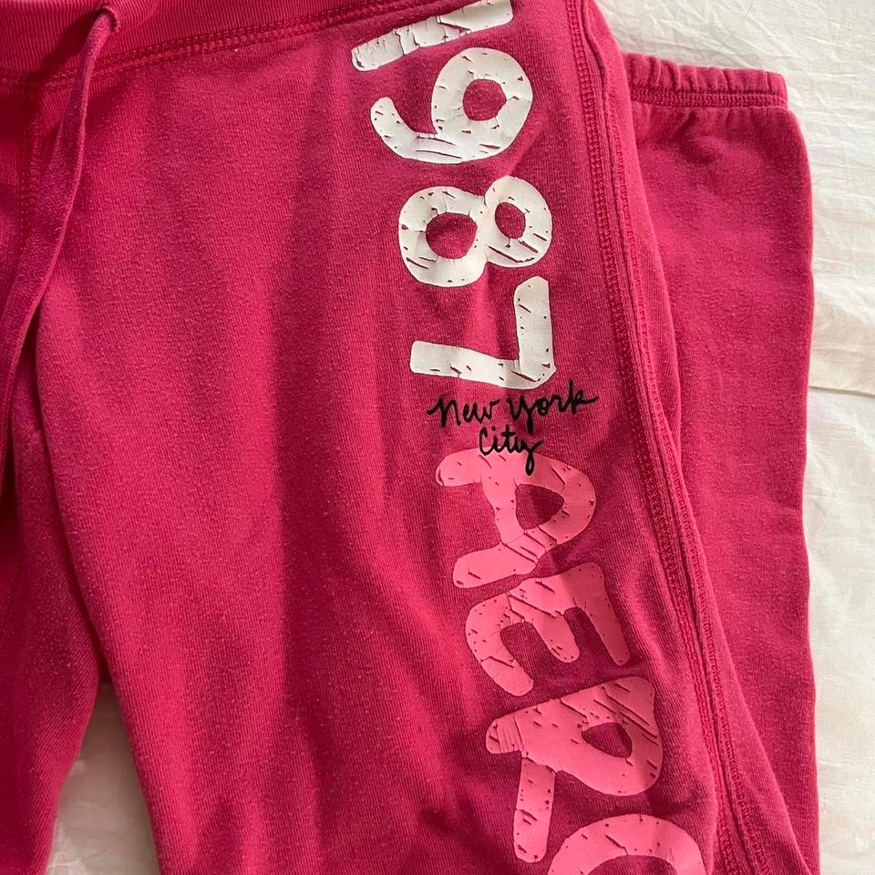 2000s Hot Pink Aeropostale Sweats F832 2
