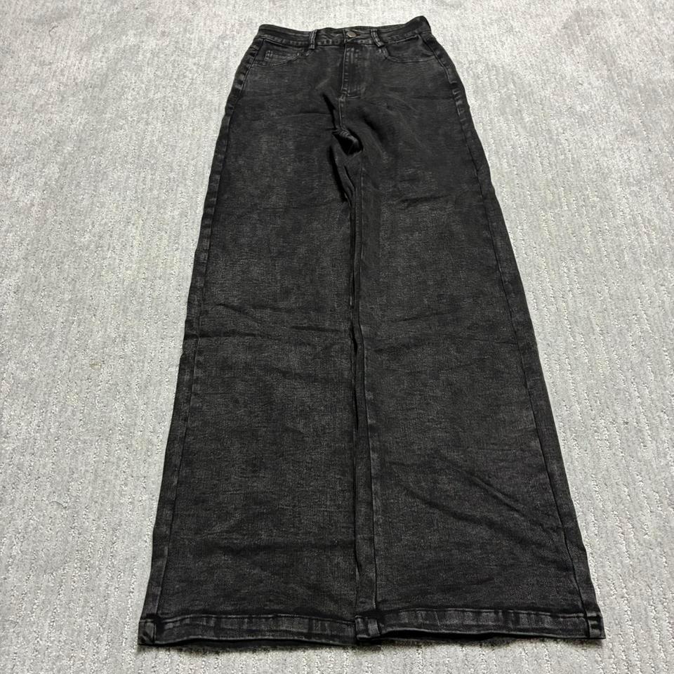 Y2k 2000s Black Wash Heavy 84b8