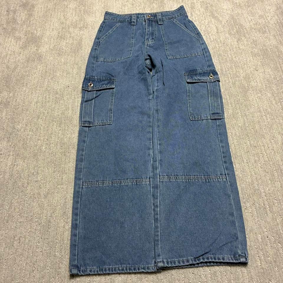 Y2k 2000s Light Wash Heavy 8042