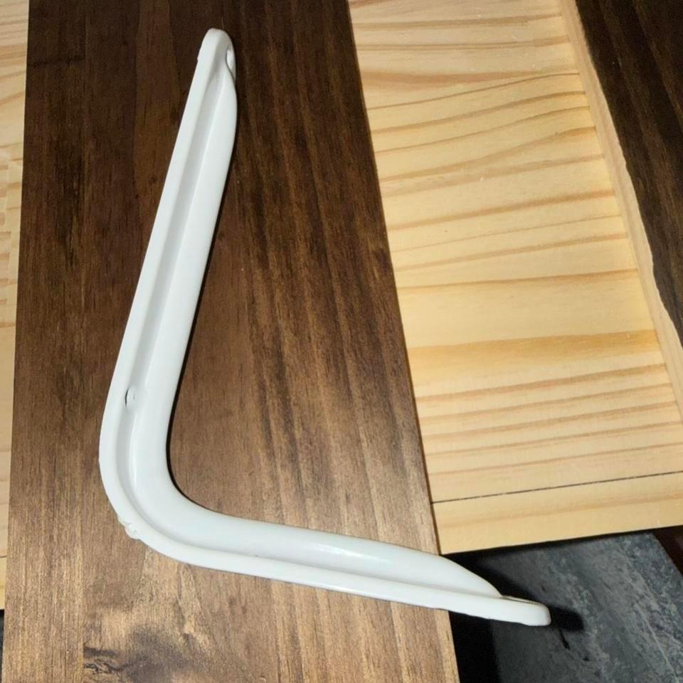 White Metal Shelf Brackets Shelfie 1e5a