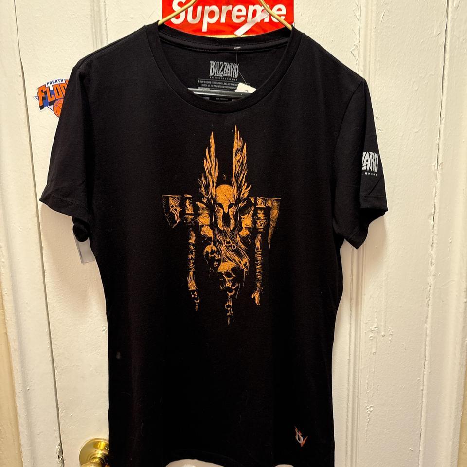 Diablo 4 Barbarian Tee Size