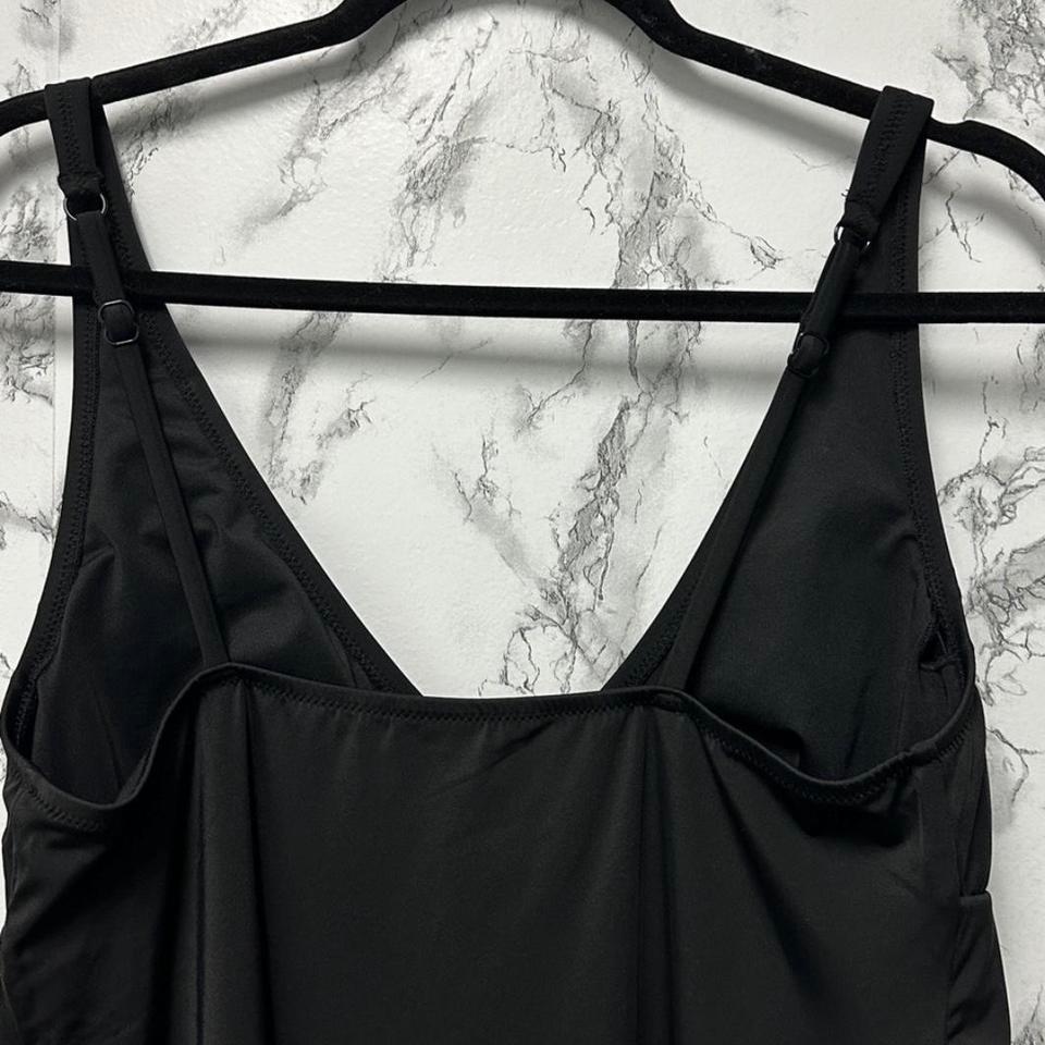 Maternity Pregnancy Black Tankini Top C8e6 6