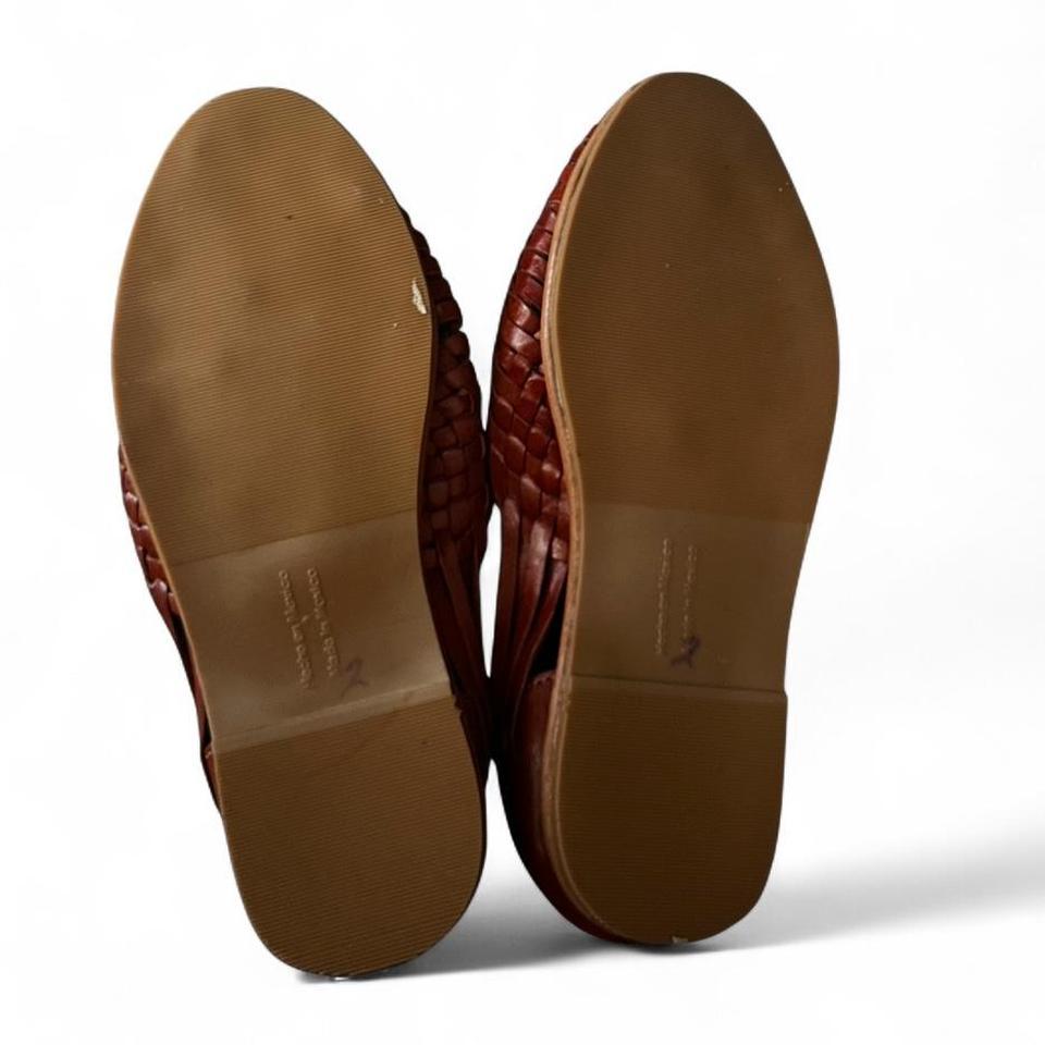 Brown Leather Woven Loafers C8d8 2