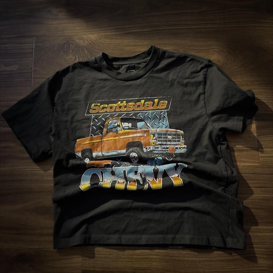 Black Vintage 90s Chevy Graphic