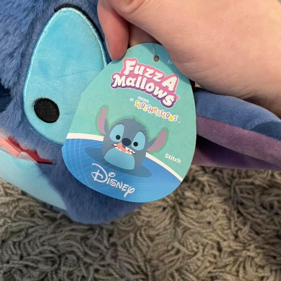 Disney Fuzz A Mallow Squishmallow Stitch Plush 64cd 4