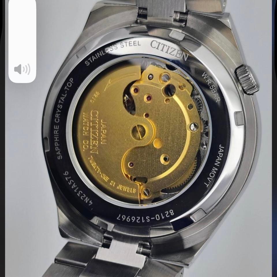 Citizen Tsuyosa Automatic Yellow Watch 9931 3