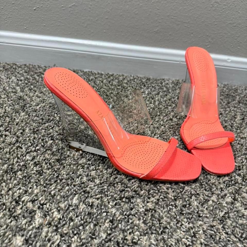 Orange And Pink High Heel B088 2