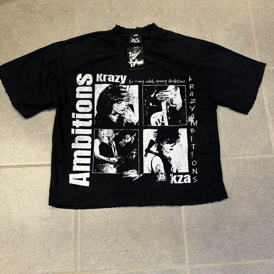 Krazy Ambitions Black Tee Krazyambitions Ef6e