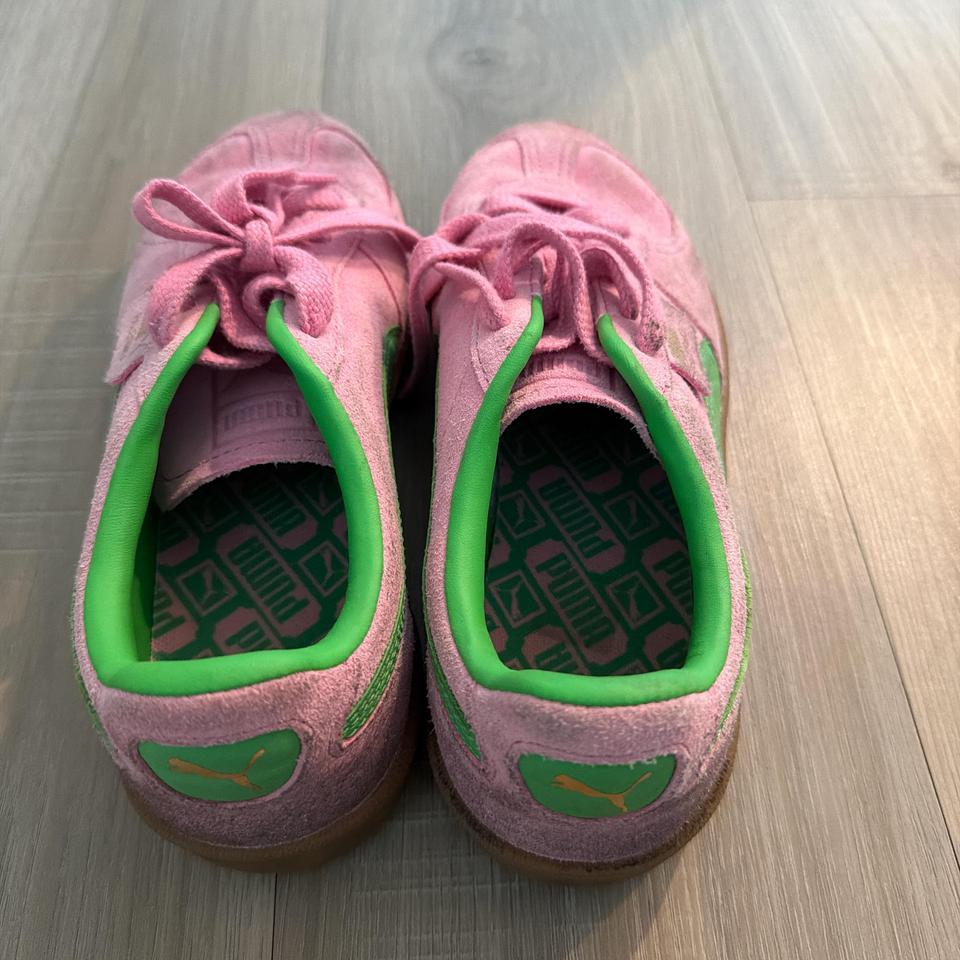 Puma Pink Suede Trainers Sneakers 5b5e 2
