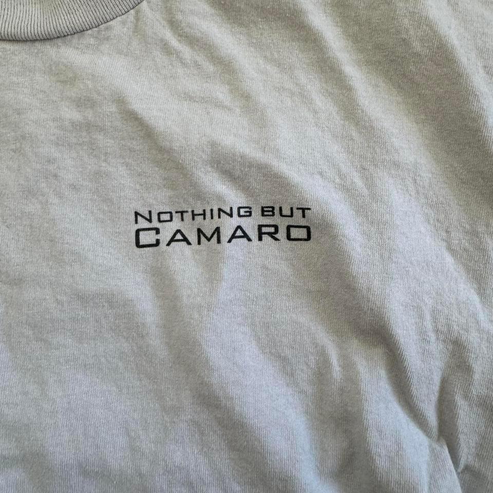 Nothing But Camaro White T Shirt De80 3
