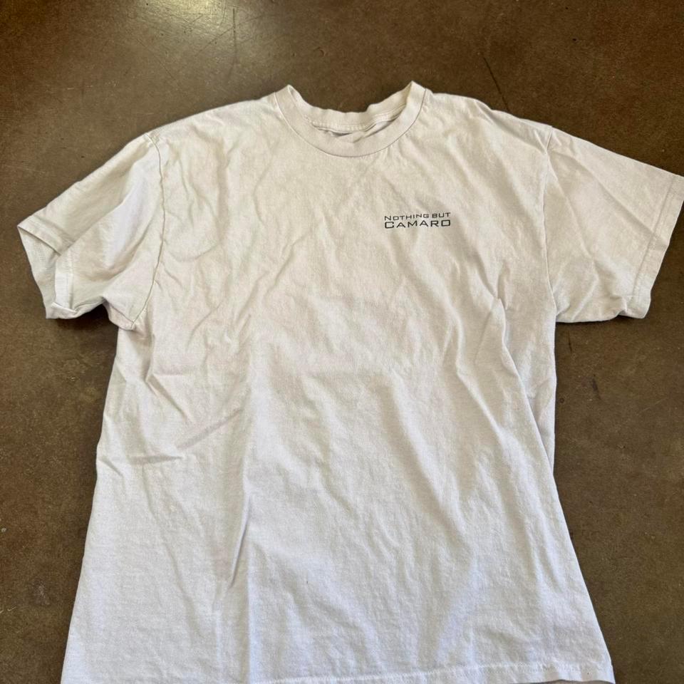 Nothing But Camaro White T Shirt De80 2