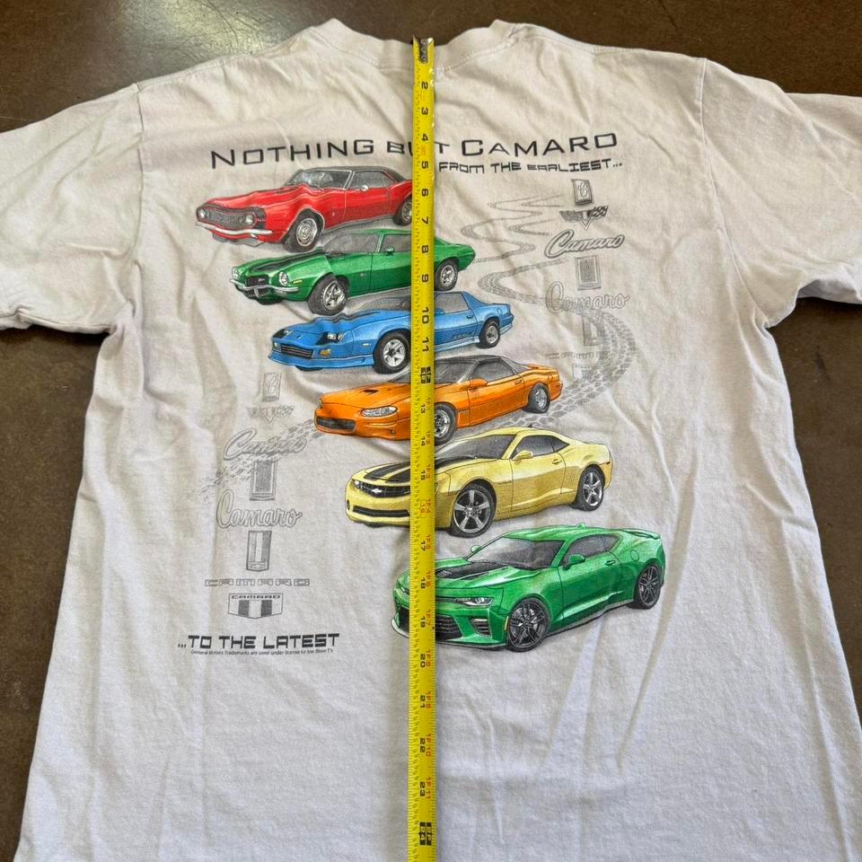 Nothing But Camaro White T Shirt De80 5