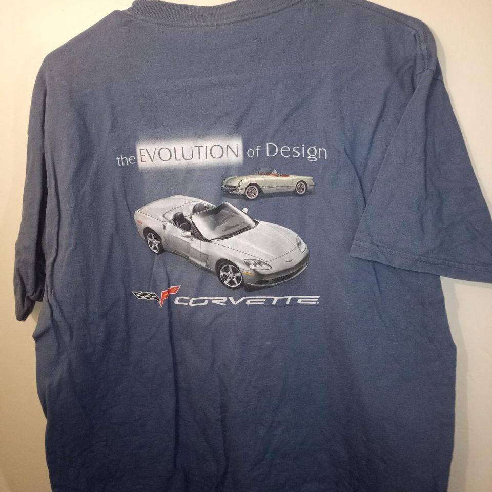 Vintage Chevrolet Corvette Shirt Sizelarge 3