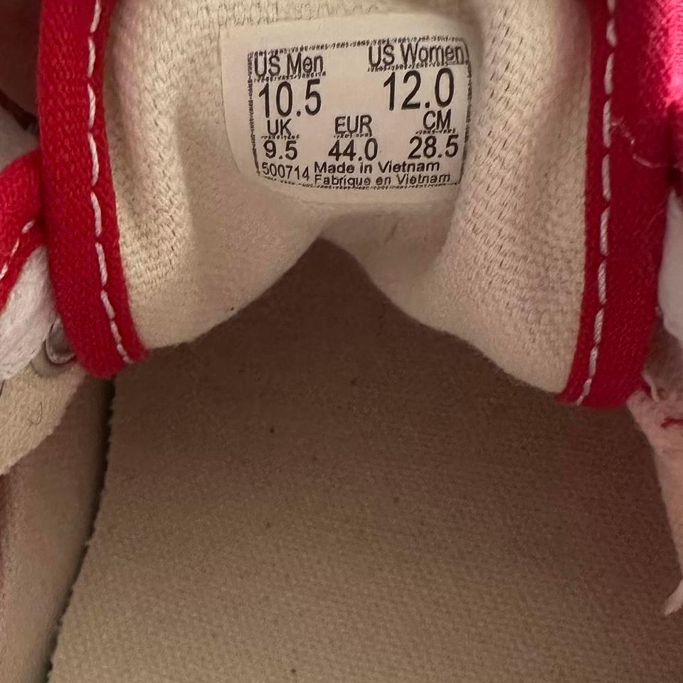 Vans Red Authentic Trainers Size 2aa0 2