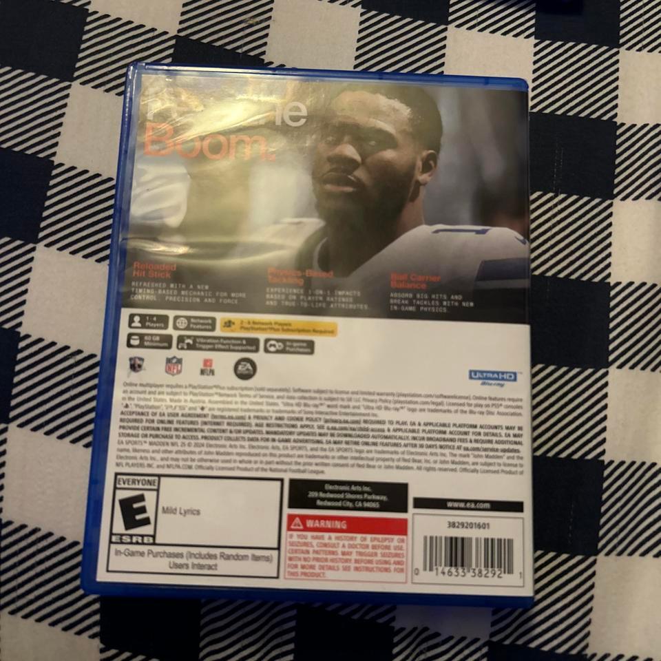 Madden 25 For Ps5 Gaming 10c7 3