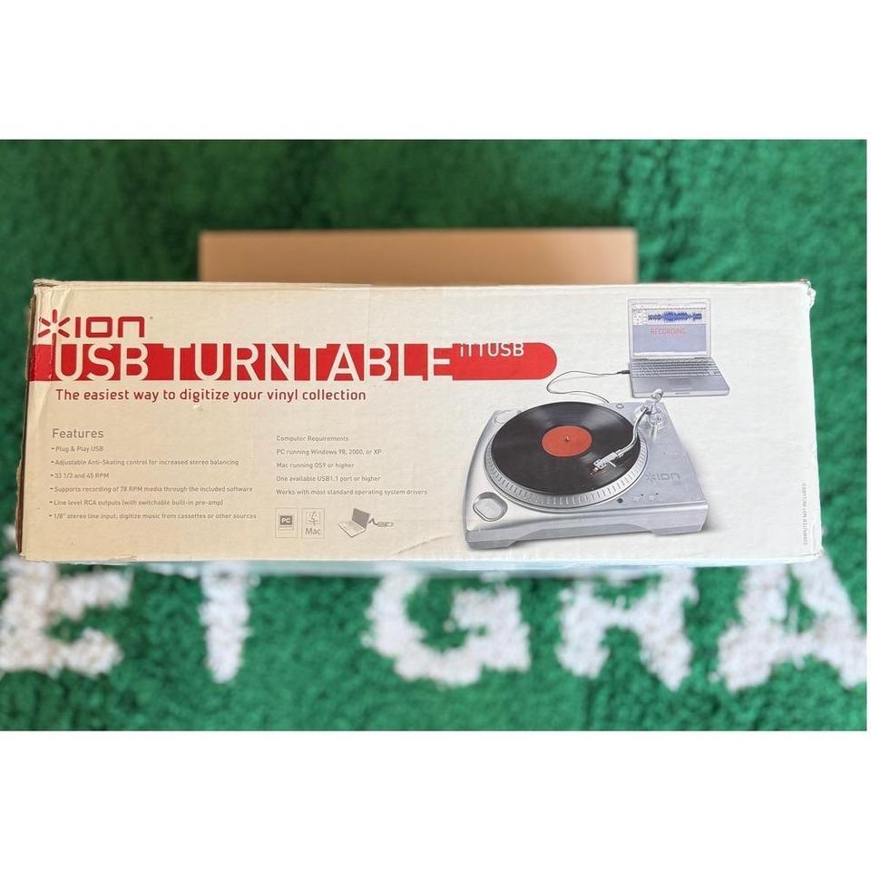Ion Usb Turntable Ttusb Digitalize Aa55