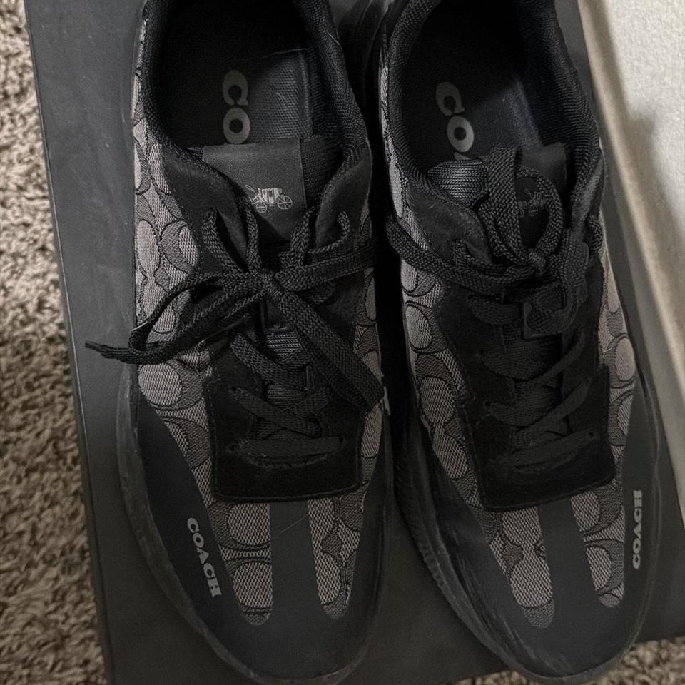 Coach Black Citysole Trainers Size D45a 4
