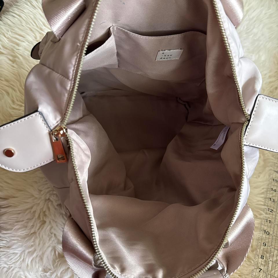 Taupe Backpack With Adjustable Straps 295a 6