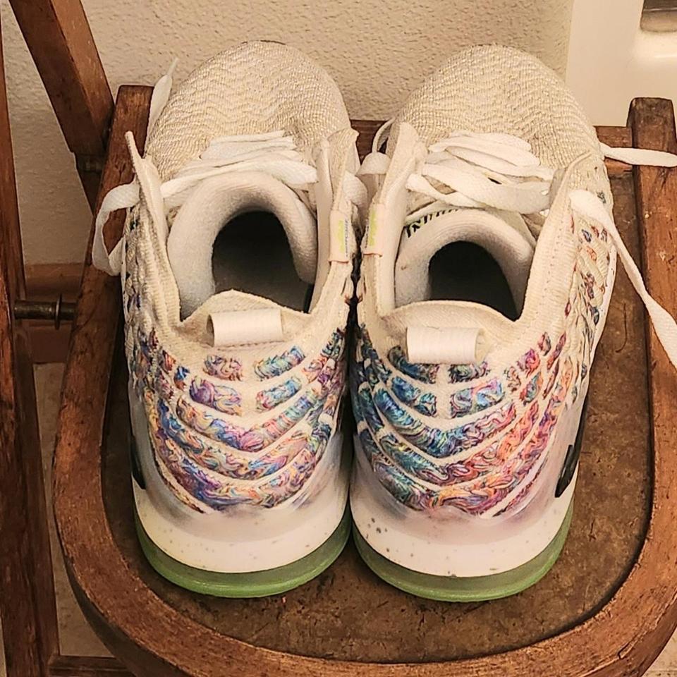 Multi Coloured Nike Lebron 18 Basketball 2