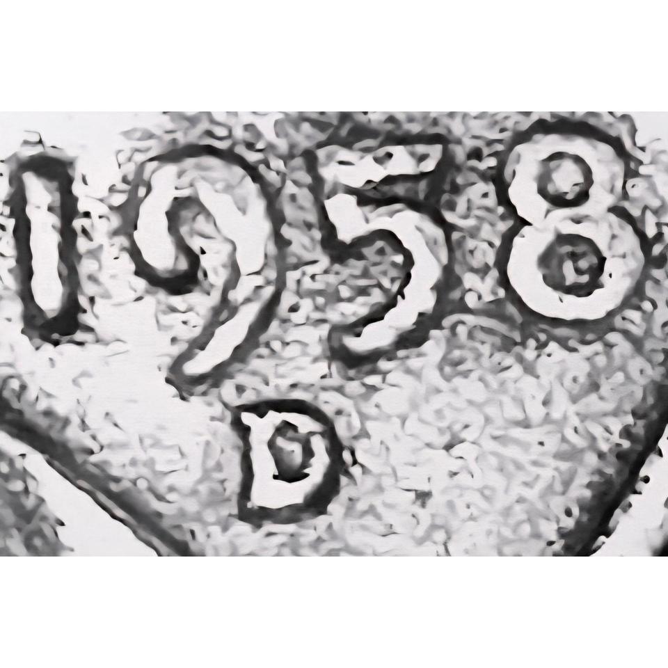 Pny26 1958d Doubled Ear Vintage 081d 7
