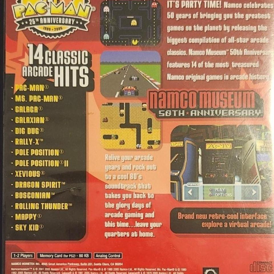 Namco Museum 50th Anniversary For 2