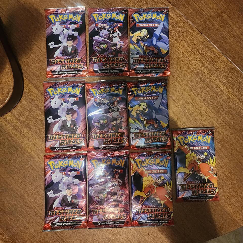 Destined Rivals Pokemon Tcg Booster 6345