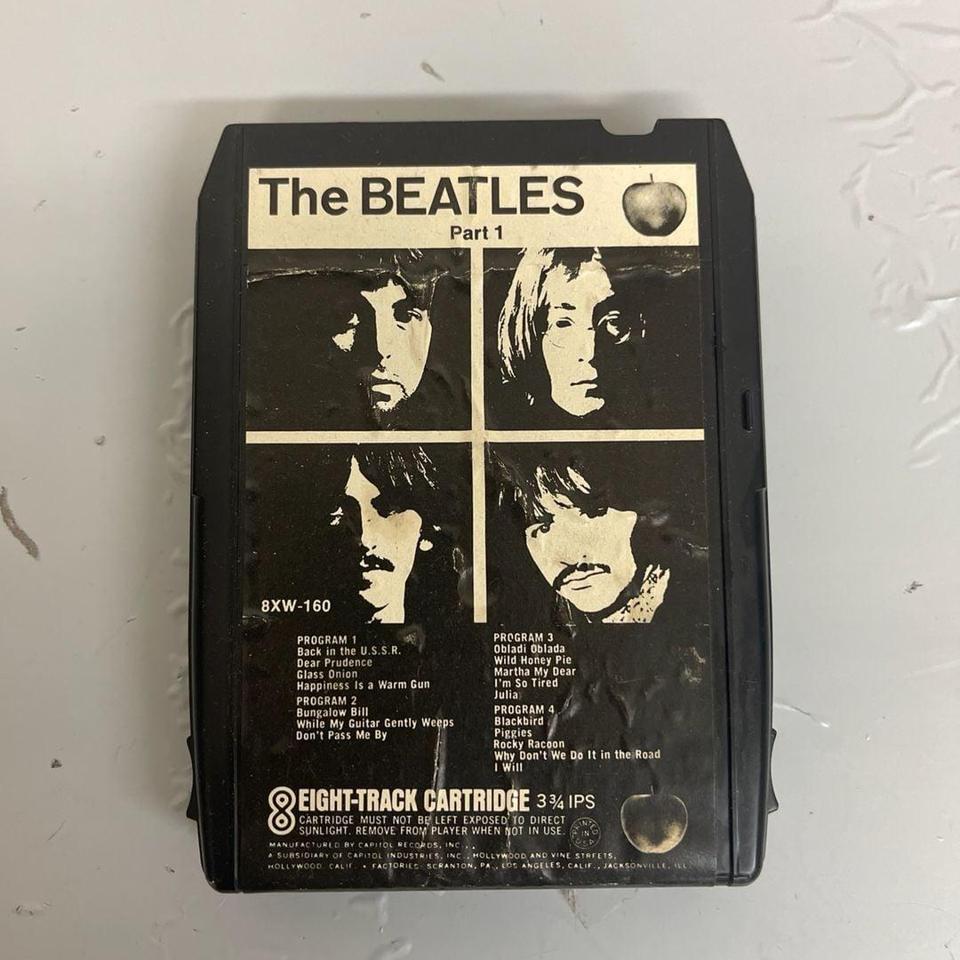 Vintage 1970s The Beatles White 4493