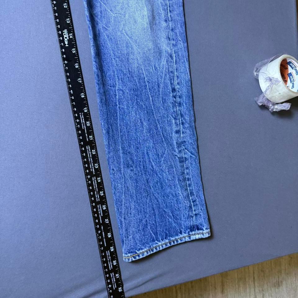 Levis 501 Blue Jeans Denim 6c7d 3