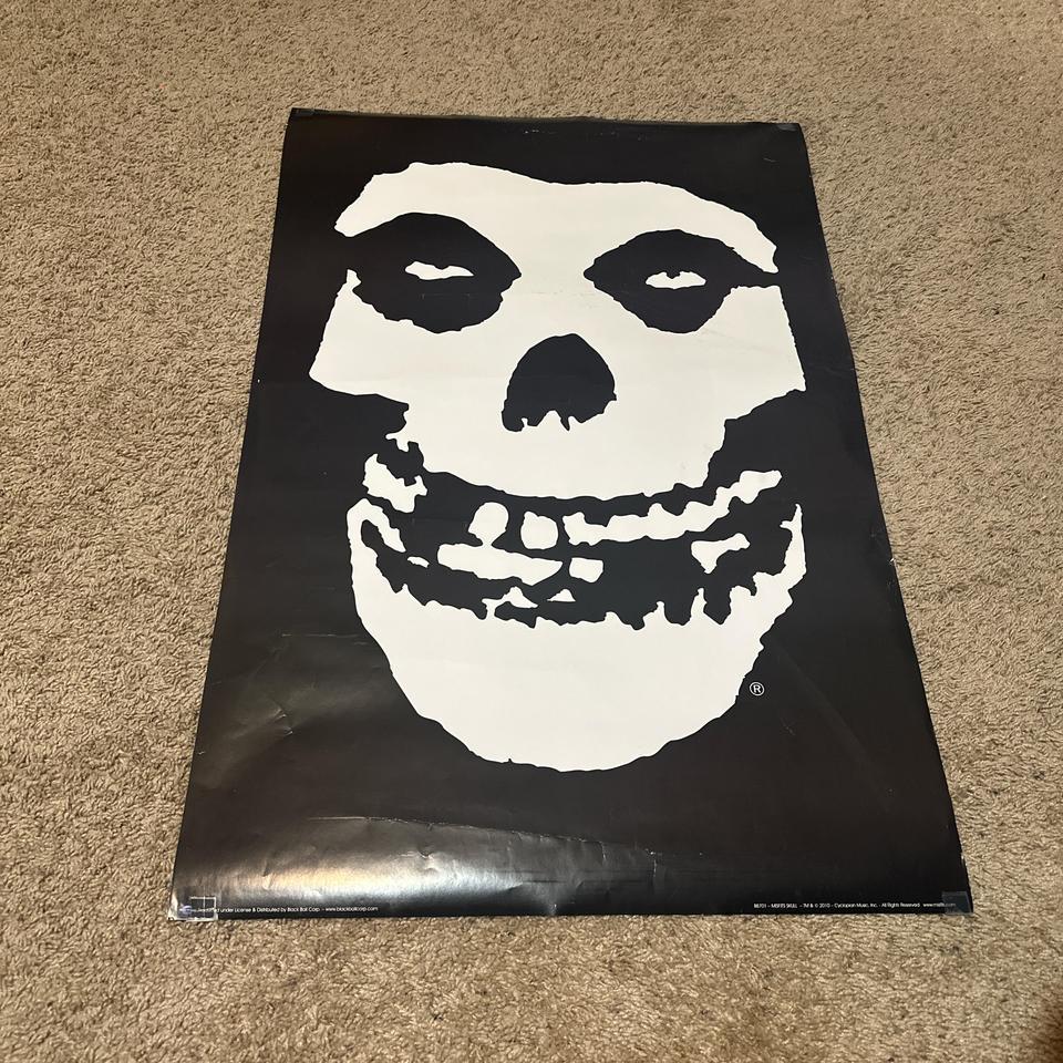 Misfits Fiend Skull Poster 24x36 0dee
