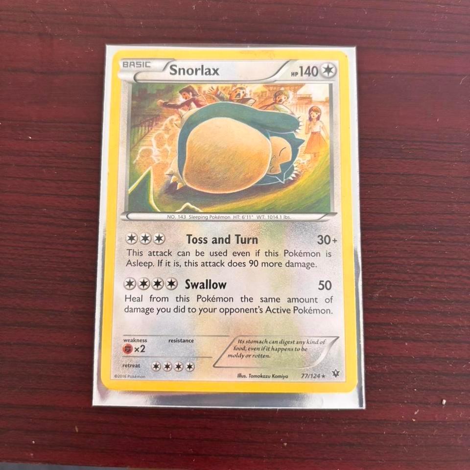 Snorlax 77124 Rare Fates 3a52