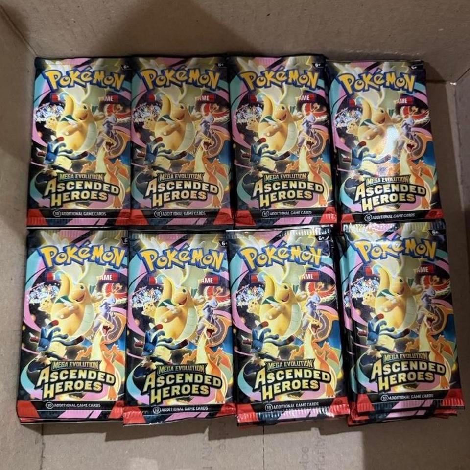 6 Pokemon Ascended Heroes Booster A4a1