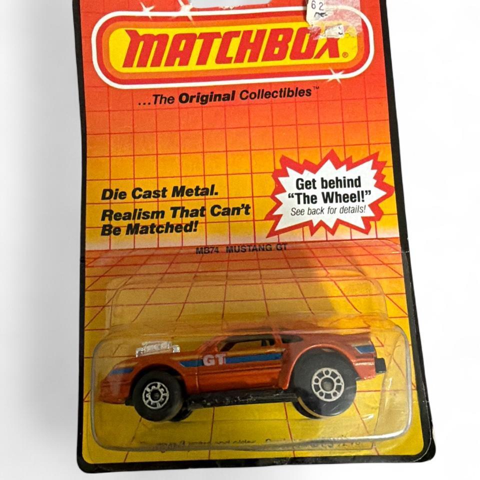 Matchbox Mb74 Mustang Gt Orange 9477