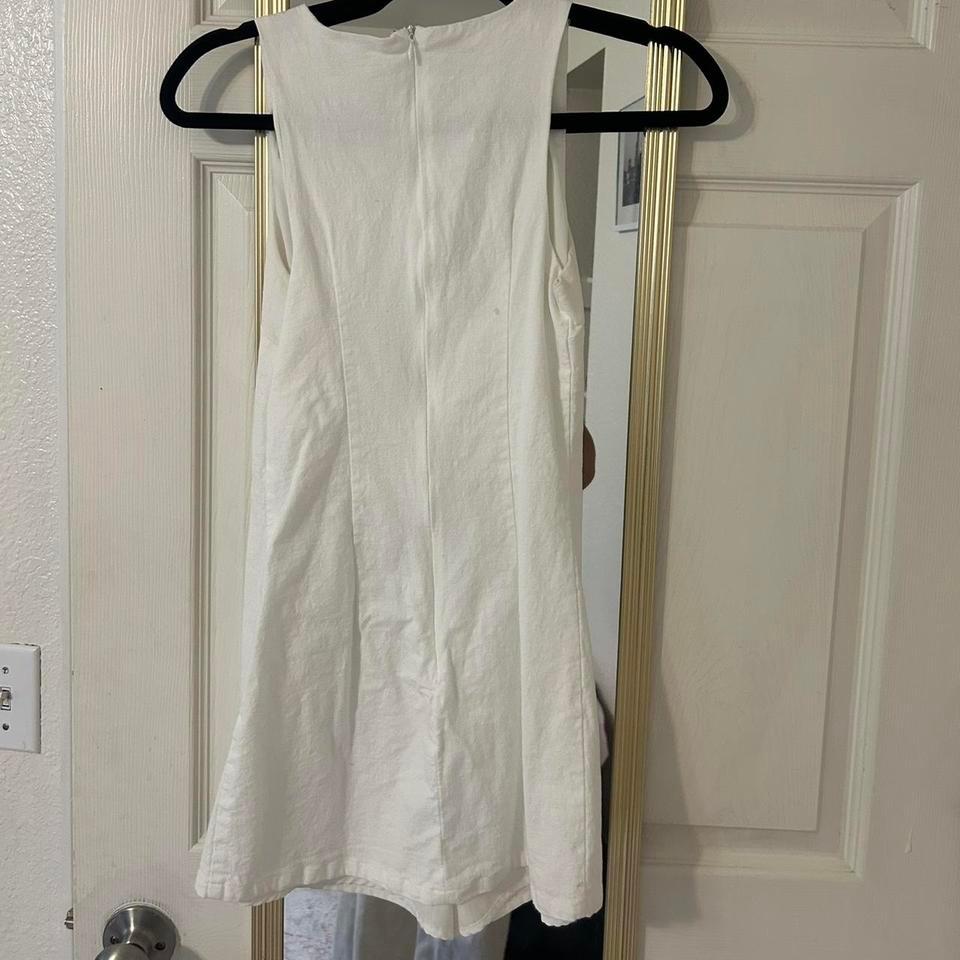 White Bodycon Mini Dress Bodycon C382 3